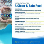 Taylor Pool Water Test Kit, Complete Swimming Pool Water Test Kit, for Chlorine, pH, and Alkaline Levels, Ideal for Pools, Hot Tubs, and Spas, 1-Pack