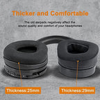 SOULWIT Cooling-Gel Earpads Replacement for Turtle Beach Stealth 600 Gen 2/600 Gen2 USB/600 Gen 2 MAX/600 Gen3(600XB)/500 XB Wireless Headset, Ear Pad Cushions with Noise Isolation Foam - Black
