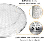 BYKITCHEN Stainless Steel Spatter Shield for Ninja Fg551 Foodi Smart XL Grill, Ninja XL Grill Accessories, Air Fryer Replacement Parts for Ninja 6 in 1 Smart Xl Indoor Grill