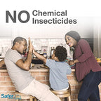 Safer Brand Home SH500SR Indoor Fruit Fly Trap – Ready-to-Use, Non-Staining, No synthetic Insecticides – 2 Traps, Blue