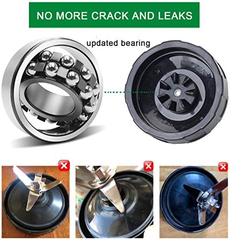 7 Fins Blender Blade Replacement Parts Compatible with Ninja Blender Top Lid Accessories for Ninja Auto iQ BL682-30 BL642-30 BL450-30 BL482-30 BL687CO-30 ect.