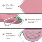 co2CREA Hard Carrying Case Replacement for JBL Clip 5 Waterproof Portable Mini Speaker (Pink Case)