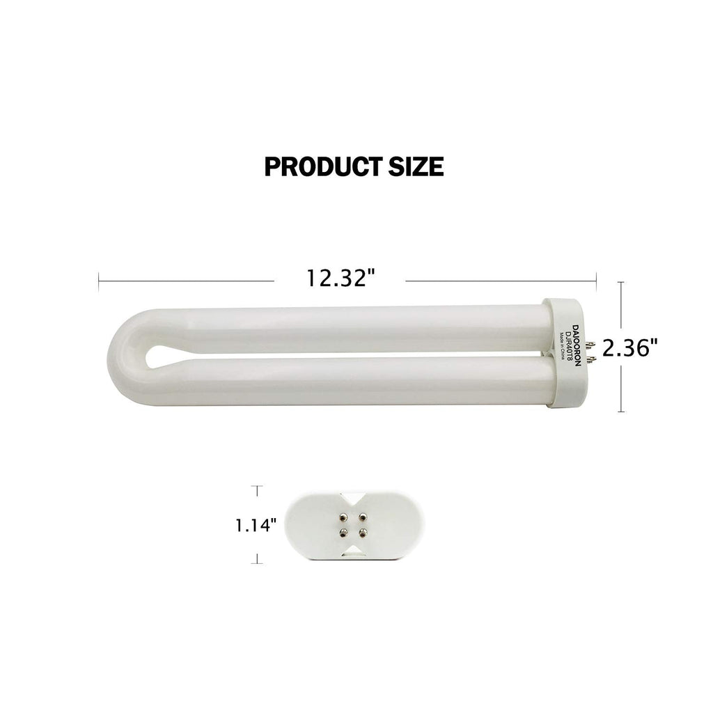 DAJOORON BF-150 Bug Zapper Replacement Bulb 40 Watt for Models BK-80D, MC9000, FC-7600, FC-7800, FC-8800, UV40 b4040, 12 inch FUL40T8/BL, 1-Pack