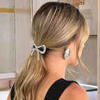 Hair Ties for Women, Sliver Metal Hair Cuffs Hair Accessories Elastic Hair Ties Ponytail Cuff Hair Bands for Both Thick Hair and Thin Hair
