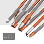 G2 Avalance Kit: Lightweight Aluminum Alloy Snow Shovel with Snow Probe and Storage Bag, Folding Design, Easy to Storage and Carry (Orange)