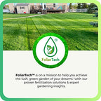 Humic Acid Organic Lawn Fertilizer - Fulvic Humic Mineral Blend for Trees, Shrubs, Ornamentals, Vegetables & Crops - Enhancer & Garden Soil Conditioner by FoliarTech, 4L
