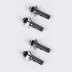 MUU Universal Toilet Seat Bolt kit,Screws,Quick Release,Easy to Install- Toilet Seat Replacement Parts Kit,Toilet Cover Maintenance Accessories,Fixing Accessories (Screws-JS2) (4)