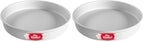 Fat Daddio's Anodized Aluminum Round Cake Pan, 12 x 2 Inch (Pack of 2)
