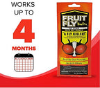 Fruit Fly BarPro – 4 Month Protection Against Flies, Cockroaches, Mosquitos & Other Pests. Fly Traps for Indoors. Better Than a Fly Trap. Better Than Fly Traps Outdoor. Better Than Mosquito Zapper