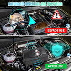 X-PEST Ultrasonic Rodent Repellent for Cars and Indoor 4 Packs, Battery Operated Mouse Squirrel Rat Deterrent with Strobe Light,Smart DetectioKeep Rodents Out of Car, Truck, RV, Boat Garage Attic Barn
