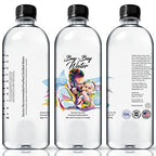 Bay Bay Water - Purified Distilled Water for Babies - 16.9 oz. - Use for Everyday Drinking, Infant Formula, Milk, and Baby Cereal - BPA Free - No Fluoride, Phosphate - Prevent Mineral Overload - (12)