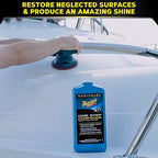 Meguiar's Marine/RV One Step Compound - Marine and RV Restorer That Removes Heavy Oxidation and Scratches While Restoring Gloss - 32 Oz (Packaging May Vary)