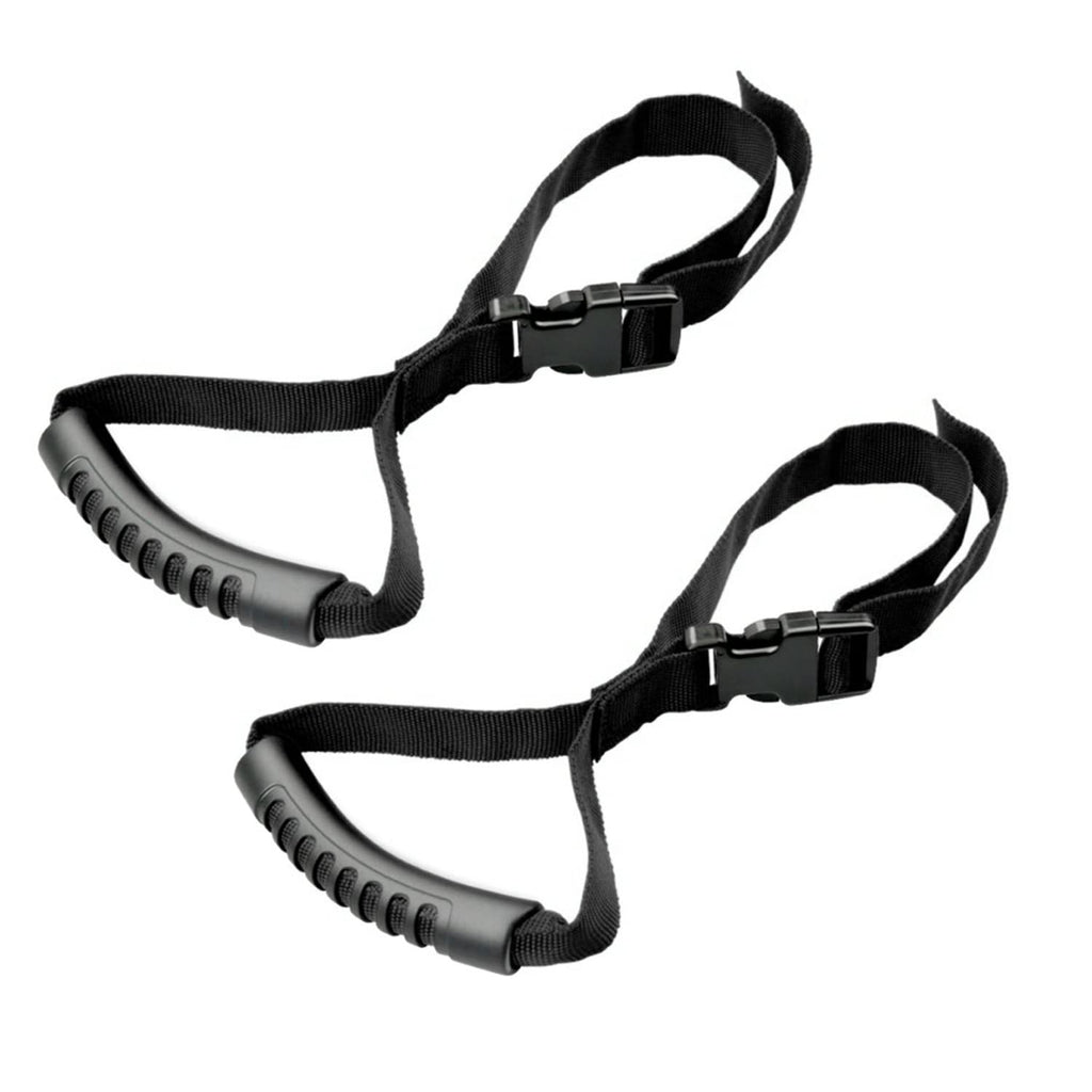 Automotive Adjustable Standing Aid Safety Handle Vehicle Support Grip Handle Disability Help Car Hand Hook- 2 pcs (Black)