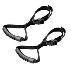 Automotive Adjustable Standing Aid Safety Handle Vehicle Support Grip Handle Disability Help Car Hand Hook- 2 pcs (Black)