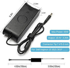 19.5V 3.34A 65W AC Adapter Laptop Charger Replacement for Dell Latitude 3190 3189 5400 5480 5490 7490 E5500 E5470 E6430 E6500 E6530 Chromebook 11 3120 3180 3189 Series