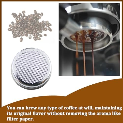 54mm Coffee Filter Basket Replacement for Breville Express and IMS (2 Pcs)