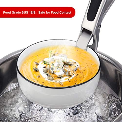 SOLEADER Plate Gripper Compatible With Instant Pot Accessories, Air Fryer Pans Gripper, Hot Plate Bowl Retriever For Egg Custard For Jidangeng, For Microwave Toaster Oven Steamer, Pack of Two