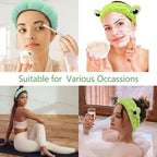 Chanaco Face Wash Headband, Spa Headband, Skincare Headband, Makeup Headband, Wrist Bands for Washing Face, Funny Gifts for Women, Cute Hair Accessories for Girls