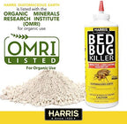 Harris Bed Bug & Insects Killer, Diatomaceous Earth Powder, 9oz