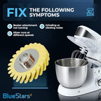 W10112253 Mixer Worm Gear Replacement Part by BlueStars – Compatible with Whirlpool & KitchenAid Mixers - Replaces 4162897 4169830 AP4295669 PS11748374 4161531 WPW10112253-4 PACKS
