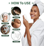 2Pcs Gua Sha Facial Tools Stainless Steel, Detailer GuaSha Set for Face Neck, Natural Skin Care Metal Gua Sha Lymphatic Drainage Face Massage Tool, Gift for Women