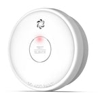 Fire Alarms Smoke Detectors, Smoke Alarm Battery Operated, Fire Alarm with Test Button & Low Battery Signal, Photoelectric Technology Fire Detectors for Bedroom and Home (1 Pack)