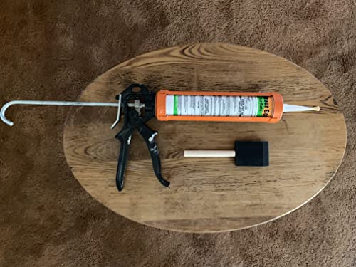 DETOUR Gel for Rats | Professional Grade Rat Mice Repellent | 10 oz Caulking Tube | NSF-Approved for Food Preparation Areas | Protects Car Engine Wires & Outdoor Grills from Rodents | Toxin-Free