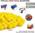 100 Rounds Refill Balls Ammo Compatible with Nerf Rival Gun, TiopLior Foam Bullet Ball Replacement Refill Pack Fit for Rival(HIR, High-Impact Rounds)
