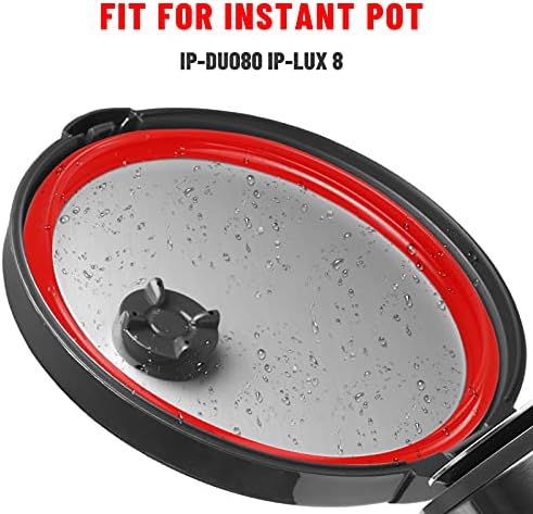 Mocoosy Silicone Sealing Ring for InstaPot 8 qt, Insta Pot Seals Replacement Gasket 8 Quart Insta Pot O-Rings, BPA-Free, Food-Grade Silicone, Insta Pot Accessories for Instant Pot IP-DUO80 IP-LUX 8