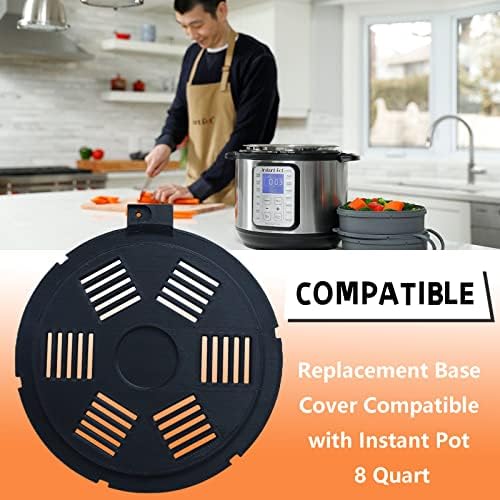 Replacement Base Cover Compatible Instant Pot 6 8 Quart Accessories Black