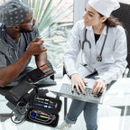 Stethoscope Case Compatible with 3M Littmann Classic III Monitoring/Lightweight II S.E/Cardiology IV Diagnostic/MDF Acoustica Stethoscopes, Extra Pocket for Doctor & Nurse Accessories (Multi-Color)