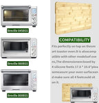Bamboo Cutting Board Compatible with Breville 860BSS 845BSS BOV800XL Smart Oven Convection Toaster Oven, 100% Natural Organic Bamboo, 17.8" × 10.8" Accessories for Countertop Convection Oven