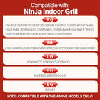 1 Pack Replacement Meat Probe for Ninja FG550/FG551,IG651, LG450CCO,BG550,EG351,LG550CO,Smart Thermometer Probe for Ninja Indoor Grill Accessories,