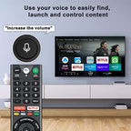 Replacement for Sony Bravia TV Remote with Voice Control, for Sony RMF-TX300U 4K Smart HDTV XBR-49X800E XBR-55X800E XBR-55X850D XBR-65X850E XBR-85X850D XBR-43X800E XBR-65X930D XBR-75X850E XBR-75X940D