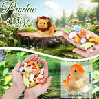 40pcs Mini Resin Animal 40 Styles Tiny Resin Animals Miniature Little Small Animal Figures Bulk for Micro Fairy Garden Landscape Accessories Dollhouse Hide Crafts Decor Aquarium Toys