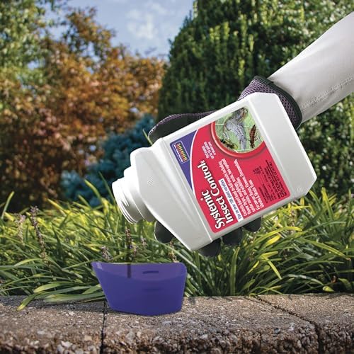 Bonide Systemic Insect Control, 16 oz Concentrate Long Lasting Insecticide for Outdoor Gardening, Makes 16 Gallons