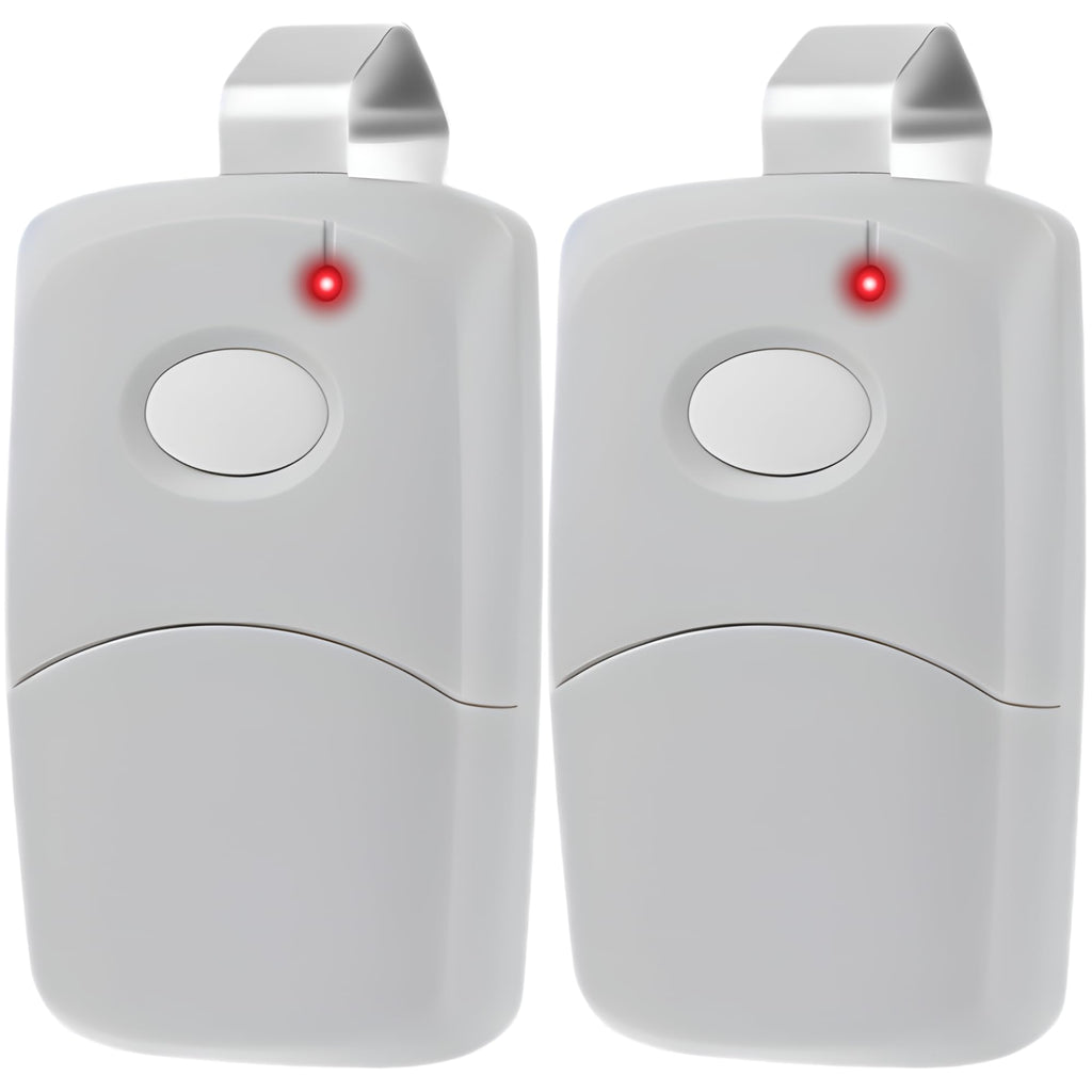 2X for Multicode Linear 308911, 10 dip Switch Gate Opener Remote 300MHz, Multi Code Garage Door Opener Remote, Garage Clicker Replacement