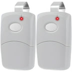2X for Multicode Linear 308911, 10 dip Switch Gate Opener Remote 300MHz, Multi Code Garage Door Opener Remote, Garage Clicker Replacement