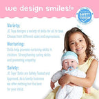 Caucasian 20-inch Large Soft Body Baby Doll | JC Toys - La Baby | Washable |Removable Blue Outfit w/ Hat and Pacifier| For Children 2 Years +