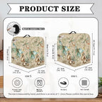 Stand Mixer Cover for Stand Mixer or Coffee Maker with Handle for KitchenAid Dust Cover with Pockets for Accessories (Butterfly and Leaves)