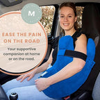 MOYOAMA Rotator Cuff Pillow with Arm & Shoulder Support - Post Shoulder Surgery Pillow, Shoulder Pillow, Arm Pillow, Arm Pillows for Adults, Shoulder Relief Pillow, Pain Side Sleeper with Pocket