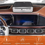 USB CD DVD Player for Car with Upgraded Extra Accessories, External Portable Car CD Players with USB AUX Type-C Radio Connection, Integrated Vehicle Stereo for Android Navigation/TV Plug and Play.