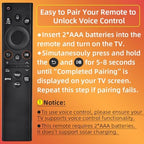 for Samsung TV Remote Replacement, for 2019-2024 Samsung Smart TV with Voice Control, for Samsung Remote Control for Smart TV. No Solarcell. 2-Year Full Warranty.
