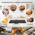 TRAP IT! Mouse Traps Indoor for Home, 12 Pack Pre-Baited Sticky Glue Traps for Mice & Rats, Larger Heavy Duty Adhesive Plastic Trays Pet Family Safe for Rodents, Snakes, Spiders, Lizards Pest Control
