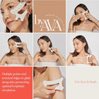 byAVA Gua Sha Jelloskin Lymphatic Drainage GuaSha Massage Tool - Ceramic gua sha Patented Design