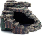 JIHAQUA Bearded Dragon Tank Accessories Extra Large Reptile Hideouts Cave Habitat Decor Bearded Dragon Clothes