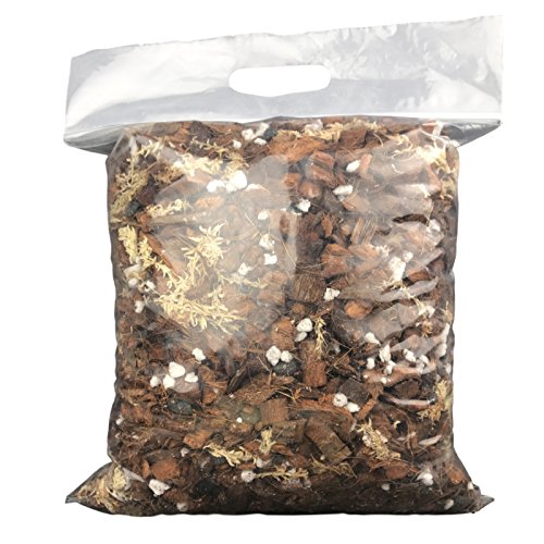 rePotme Orchid Potting Mix, Phalaenopsis Dark Classic Orchid Mix (Junior Bag) - Hand Blended in The USA
