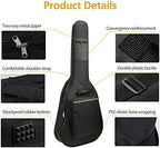 3pcs Guitar Accessories Kit, Guitar Gig Bag + Folding Guitar Stand + Adjustable Guitar Strap, for Acoustic Classical Guitar Bass Guitar