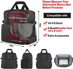 Carrying Bag Compatible with KitchenAid Mixers and Extra Accessories (All 4.5-Quart and 5-Quart),Storage Bag Only