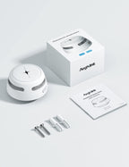 AEGISLINK Smoke Detector 10-Year Battery with Test/Silence Button, Fire Alarm with Photoelectric Sensor, Low Battery Warning, S500 (Independent, 3-Pack)